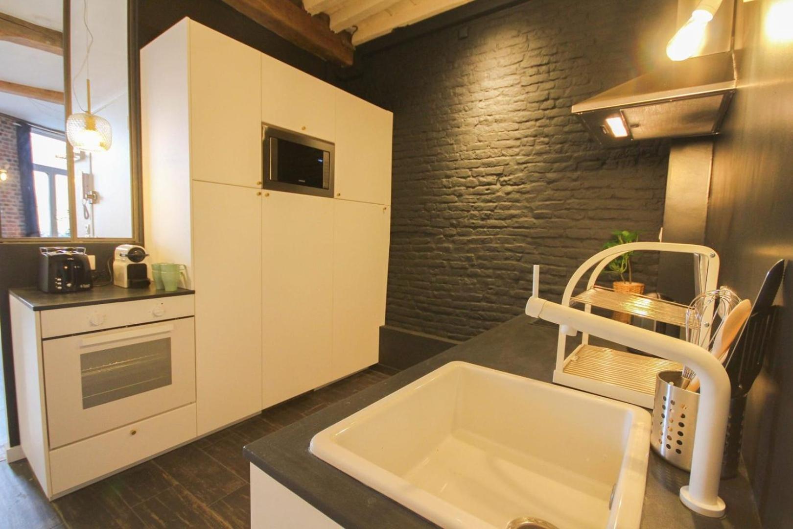Appartamento In The Heart Of Old Lille: Rue De La Monnaie Esterno foto